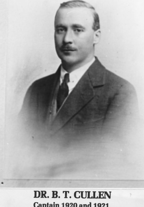 Dr. B. T. Cullen 1920
