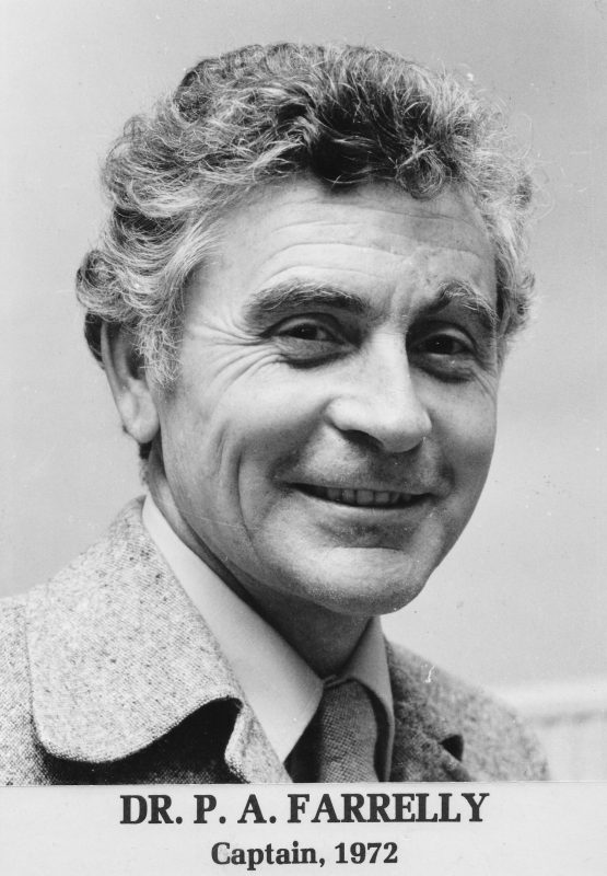Dr. P. A. Farrelly 1972