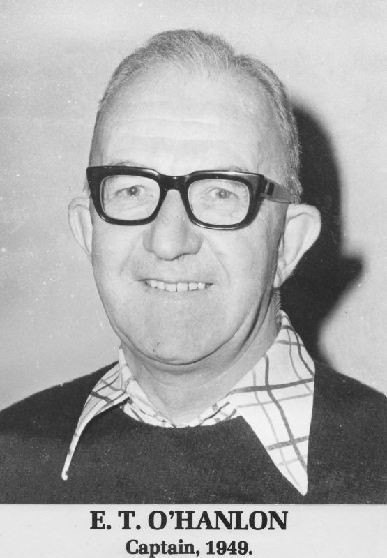 E. T. O'Hanlon 1949