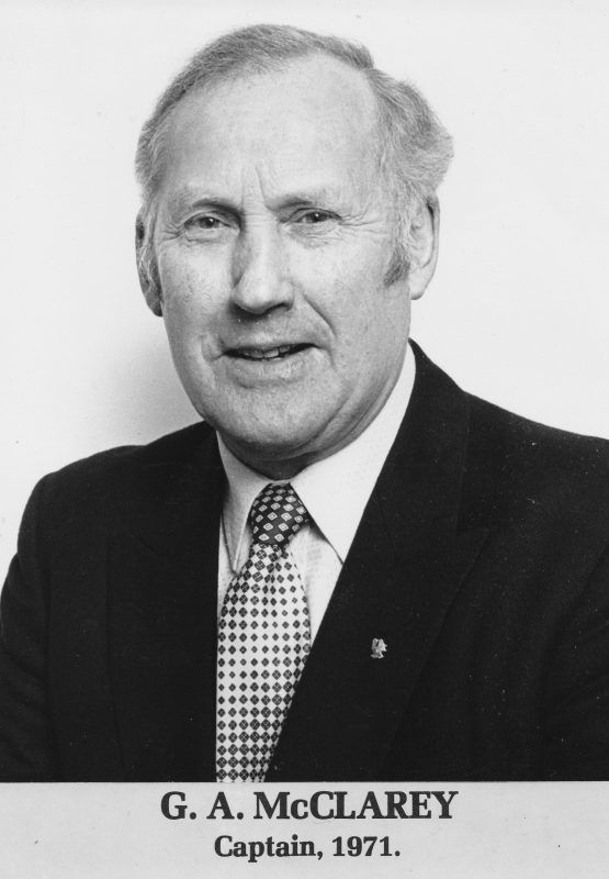 G. A. McClarey 1971