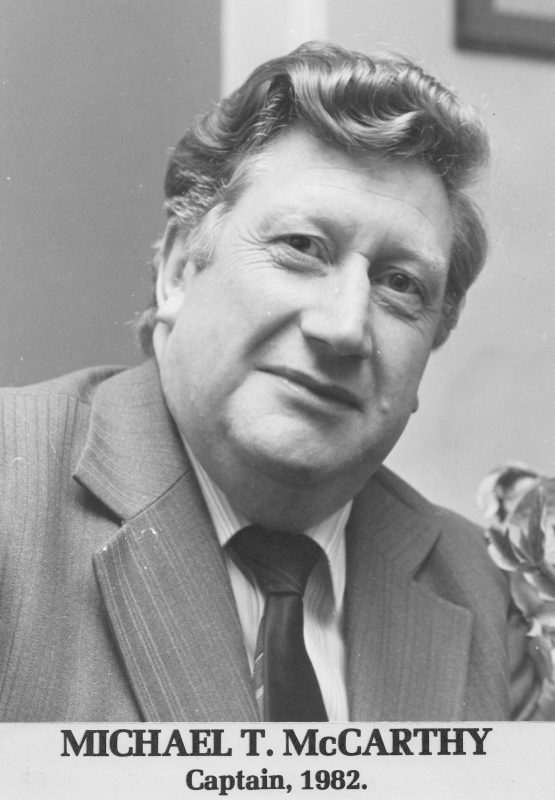 Michael T. McCarthy 1982