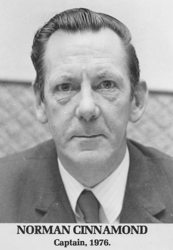 Norman Cinnamond 1976